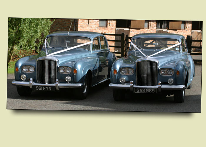 Bentley S3 1963 1965 caribbean blue Wedding and Prom Car Hire in Kidderminster, Worcester & Birmingham