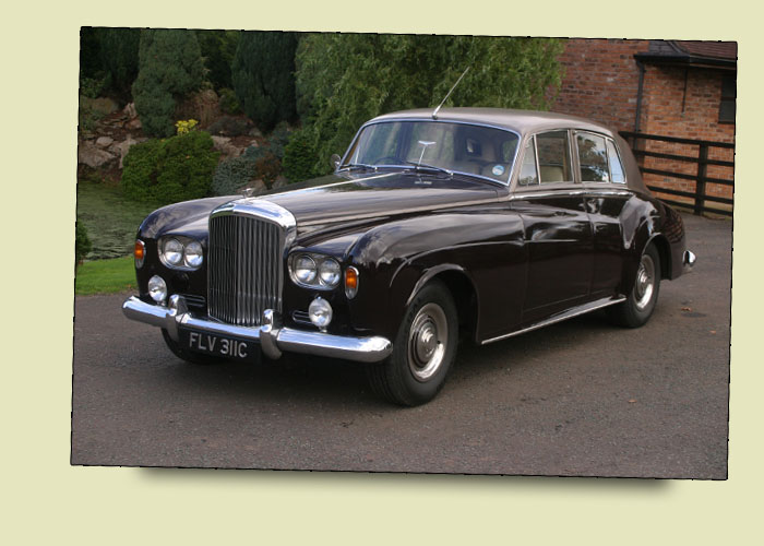 Bentley S3 1965 burgundy over sand Wedding and Prom Car Hire in Kidderminster, Worcester & Birmingham